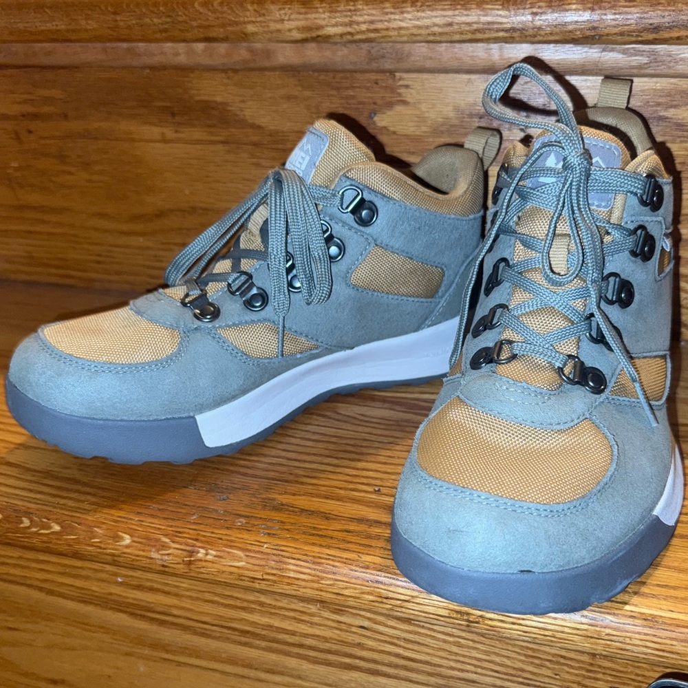 REI Women's Hiking Boots - Gray and Tan